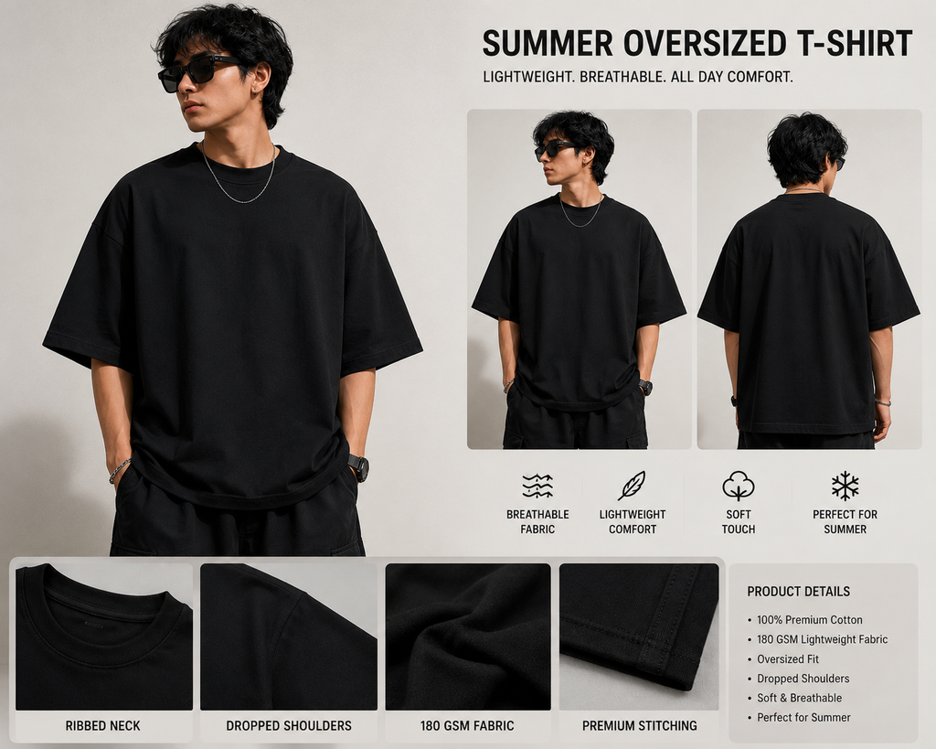 OLWAYZ Summer Oversized Fit